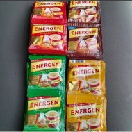 ENERGEN SEREAL & SUSU (COKLAT,VANILA,KACANG HIJAU,JAHE OATMEAL)