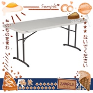 Lifetime Fold In Half Almond Table 6ft 1pc