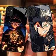 MK-41 Black Clover Liquid HD Glass Casing for Samsung A05S A35 A55 A24 A14 A15 A04S A34 A25 M15 A54 