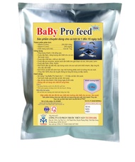 Thức ăn cho tôm post cá bột lươn ếch baba cám cá chình gói 1kg