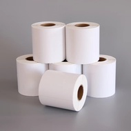กระดาษควมร้อน 100x150 mm 350แผ่น (ยกลัง12 ม้วน) กระดาษสติกเกอร์ 100*150 สติกเกอร์ลาเบล พิมพ์ใบปะหน้า