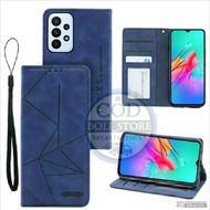 HP CASE SAMSUNG A73 5G Flip Motif Wallet Casing SAMSUNG A73 5G Leather Wallet Motif Fliphp