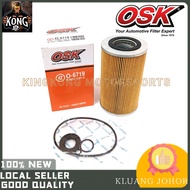 OSK OIL FILTER O-6719 ISUZU ENGINE 6BB1,4BB1 FOR EXCAVATOR UH025-5,UH025-7,UH04-7,UH053,UH04-5,UH045
