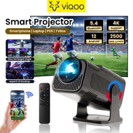 VIQOO PJ03 Mini Smart Projector Android 11 4K Full HD WiFi2.4G/5G 1080P RAM 1GB + 8GB ROM Dual Band 