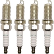 Automotive spark plugs 4x 90919-01243 Daul Iridium Spark Plugs FK16HR11 Compatible with Toyota ALLIO