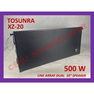 Tosunra Professional Dual 10 inches Line Array Speaker XZ-20 power 500watts