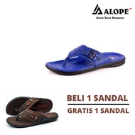 Alope - Bundling Sandals Alope H 04 Casual Trendy Free Sandals Alope H 10 Random Color Men's Sandals