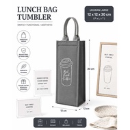 900 - 1,500 ML Drinking Bottle Bag, Denim Aluminum Foil tumbler || 800-1200ml Souhu Long Drinking Bo