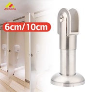 10cm Stainless Steel Cubical Toilet Legs - Sturdy Restaurant Glass Partition Support - Suitable for 