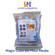 Magic Cube Bio Filter Media 1L Aquarium Bacteria House Porous Sponge Ammonia Remover Fish Tank