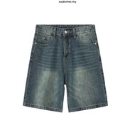 HI STYLE Men Short Jeans - Blue - HSL510575 / Seluar Jeans Pendek Lelaki - Biru