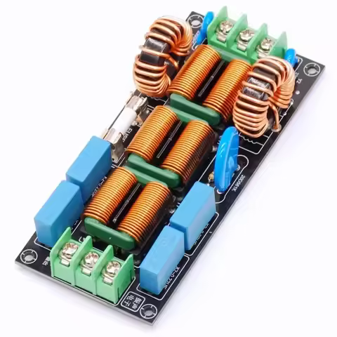 Nvarcher Four-stage Audio AC 220v Power Supply EMI Filter 110v Differential Mode Common EMC Safety F