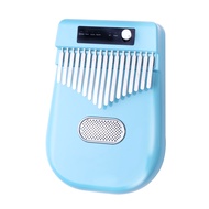 Electric Kalimba 17 Keys Thumb Piano 4 Kinds of Timbre BT Connetion Mbira Finger Piano Electronic Mu