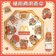 Kapibara Sunshade Umbrella Capybara Rain Or Female Uv Protection Vinyl Sunscreen