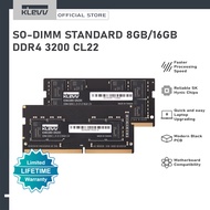 KLEVV Performance SODIMM Standard Memory - 8GB/16GB DDR4 3200 CL22 ( LAPTOP )