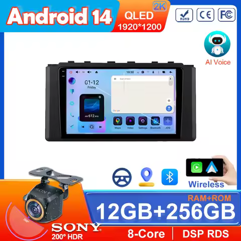 Android 14 For Toyota GR 86 ZN8 2021 - 2024 GT 86 ZN6 2012 - 2024 Car Radio Multimedia Video Player 
