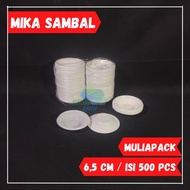 Mika Tray Sambal / Mika Sambal Muliapack 65 cm isi 500 pcs