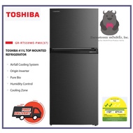 Toshiba GR-RT559WE-PMX [411L] Top Mounted Fridge