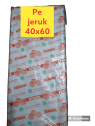 PLASTIK PE JERUK 40x60