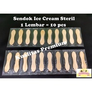 Sterile Ice Cream Spoon Sterile Wooden Spoon/ Ice Cream Spoon/ Ice Cream Spoon