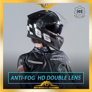 Double Mirror Open Full Face Helmet Motor Helmet Accessories Motorcycle Helmet