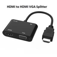 HDMI to VGA Converter HDMI Converter HDMI VGA Splitter Extend Multiview
