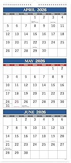 2025 Wall Calendar -3 Month Wall Calendar Vertical 2025 (Folded in a Month), Dec.2024 - Jan.2026, 11