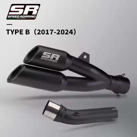 For Rebel 500 300 CM500 CM300 CMX500 CMX300 2017 - 2023 Motorcycle Exhaust Pipe Escape Moto