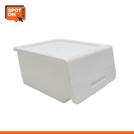 - - 20L 揭蓋收納儲物膠箱 (白色) - 儲物盒|膠箱|膠盒|收納箱 |塑料箱