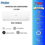 (DELIVERY FOR KL & SELANGOR ONLY) HAIER 1.0HP - 2.0HP UV RAY INVERTER AIR CONDITIONER | HSU-10VQC22 