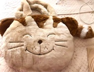Jacob cat plush cushion bag