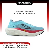 MERAH 910 GEIST EKIDEN HYPERPULSE Running Shoes LIGHTbiru/ RED BLACK 910GEH002| Men's Running Shoes 