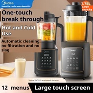 (Malaysia Plug) 1750ml Midea Soybean Milk Blender Household Filter-Free Wall-Breaking 多功能破壁机搅拌机豆浆机