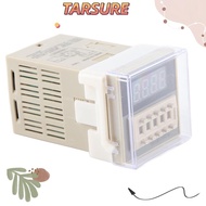 TARSURR Time Relay, 24VAC/DC 0.01S-9999H Digital Time Relay, Precision Timing DH48S-2Z LCD Display D