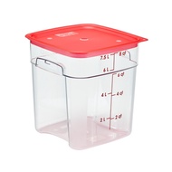 CAMBRO FreshPro Polycarbonate Food Storage Container Clear 8 QT Cover Drain Stand - 7.5 Liter Food S