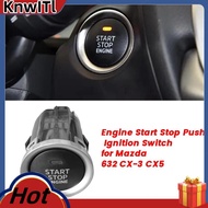 Engine One-Touch Start Button Ignition Switch GKL1-66-3S0 BJS7-66-3S0 for 6/3/2 -3 -5 14-21 LHD BHR1