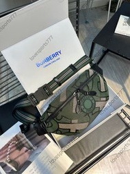 🌟官網授權商家🌟Burberry 巴寶莉帆布格子腰包 男女通用胸包