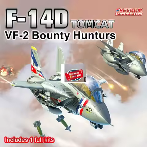 Freedom model Compact Series 162062 F-14D tomcat VF-2 assembly Scale Model Kit·