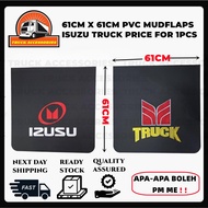 61CM X 61CM PVC MUDFLAPS ISUZU TRUCK PRICE FOR 1PCS GOOD QUALITY