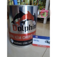 Sơn giả gỗ 800g Dolphin sơn bóng cánh gián 777 chuyên tạo bóng gỗ và tạo vân giả gỗ