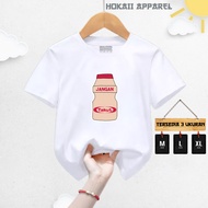 Boys and Girls T-shirts with Fermented Milk Drink Logo, Short Sleeves, Ages 3-9 Years | Yakult Distr