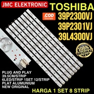 BACKLIGHT TV LED TOSHIBA 39 INCH 39P2300VJ 39P2301VJ 39L2300VJ 39L2301VJ 39L4300VJ 39P2300 39P2301 3