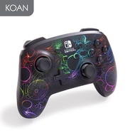 PowerA Enhanced Wireless Controller for Nintendo Switch with Lumectra - Galactic Vortex