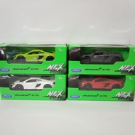 Diecast McLaren 675LT Coupe toy miniature sports car welly scale 60