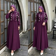 Nana Muslimah Sequin Dress Sequin Dress for Weddings Elegant MuslimWanita