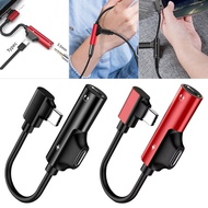 **包郵** [紅色]二合一 Type-C 耳機轉接頭 同步充電聽歌 音頻3.5mm轉換器 [平行進口]