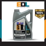 (USA) MOBIL 1 EUROPEAN CAR FORMULA FS 5W40 SP Advance Fully Synthetic Engine Oil (4.73L)