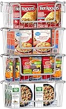 Orgneas Stacking Freezer Organizer Bins for 5.0Cu.Ft Chest Freezer, Small Stackable Chest Freezer Ba