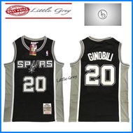 ❀ ◨ ☫ San Antonio Spurs 20 Manu Ginobili Basketball Jersey