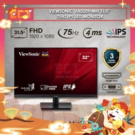 ViewSonic VA3209-MH / VA3209-2K 31.5” FHD (1920 x 1080) / QHD (2560 x 1440) 75Hz IPS LED Monitor (HD